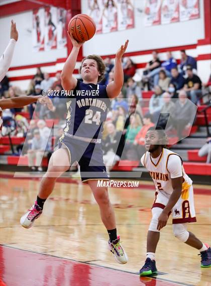 Thumbnail 3 in Neumann Regional Academy vs. Northwest Area (Mid-Penn Conference Championship) photogallery.