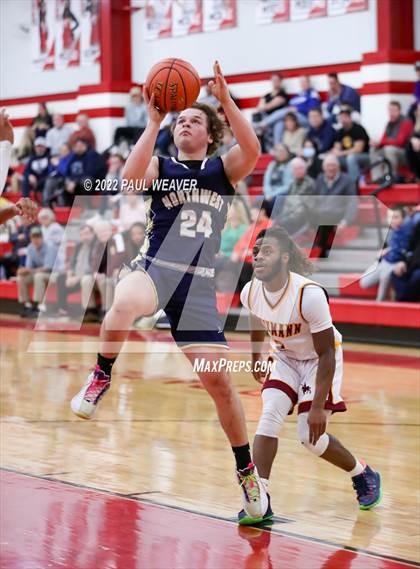 Thumbnail 2 in Neumann Regional Academy vs. Northwest Area (Mid-Penn Conference Championship) photogallery.