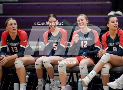 Thumbnail 1 in Scottsdale Christian Academy vs Odyssey Institute (AIA 3A Round 1 Playoff) photogallery.