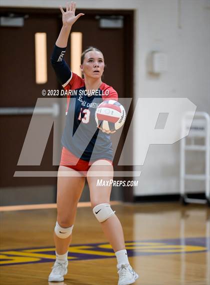 Thumbnail 2 in Scottsdale Christian Academy vs Odyssey Institute (AIA 3A Round 1 Playoff) photogallery.