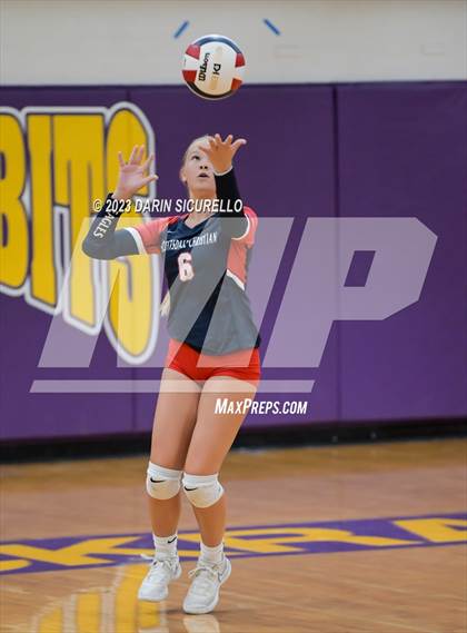 Thumbnail 3 in Scottsdale Christian Academy vs Odyssey Institute (AIA 3A Round 1 Playoff) photogallery.