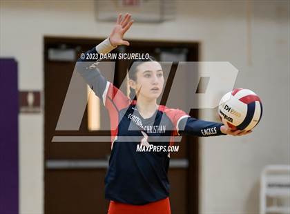 Thumbnail 2 in Scottsdale Christian Academy vs Odyssey Institute (AIA 3A Round 1 Playoff) photogallery.