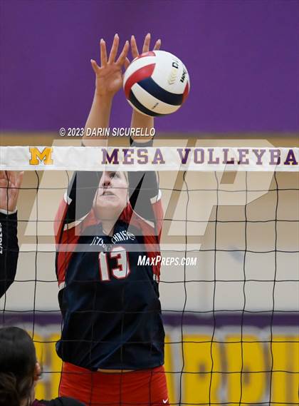 Thumbnail 2 in Scottsdale Christian Academy vs Odyssey Institute (AIA 3A Round 1 Playoff) photogallery.