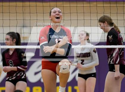 Thumbnail 3 in Scottsdale Christian Academy vs Odyssey Institute (AIA 3A Round 1 Playoff) photogallery.