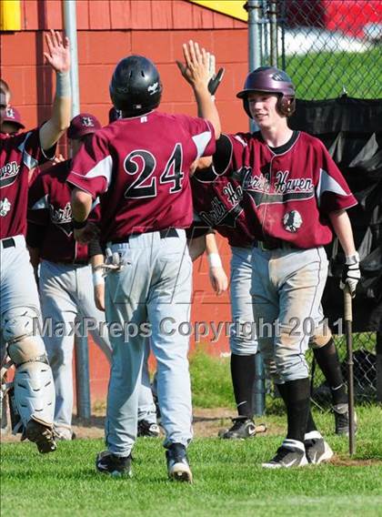 Thumbnail 2 in North Haven @ Sheehan (CIAC Class L 1st round) photogallery.