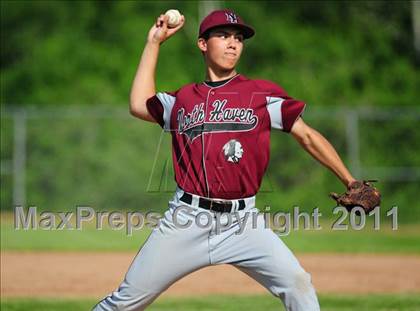 Thumbnail 3 in North Haven @ Sheehan (CIAC Class L 1st round) photogallery.