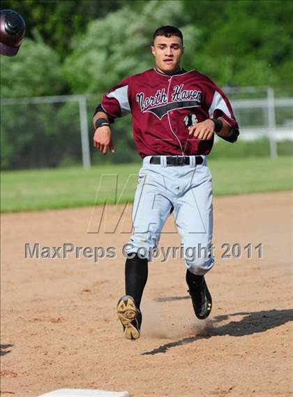 Thumbnail 3 in North Haven @ Sheehan (CIAC Class L 1st round) photogallery.