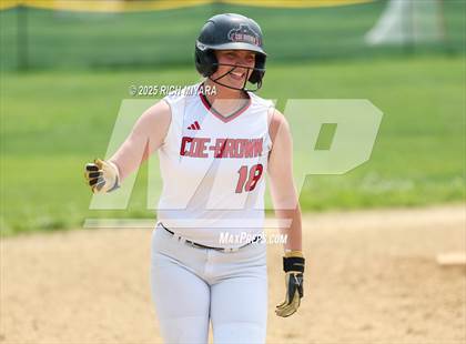 Thumbnail 1 in Coe-Brown Academy vs. Bow (NHIAA D2 Quarterfinal) photogallery.
