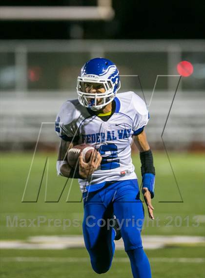 Thumbnail 2 in Federal Way vs Skyline (WIAA 4A State Playoff) photogallery.