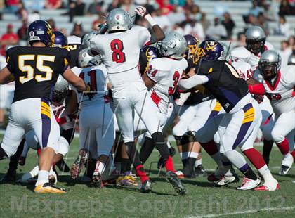 Thumbnail 3 in Butler vs. Jack Britt (NCHSAA 4AA Final) photogallery.