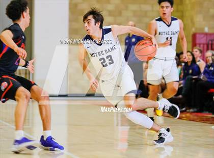 Thumbnail 1 in Notre Dame (SO) vs. St. Joseph Notre Dame (Torrey Pines Holiday Classic) photogallery.
