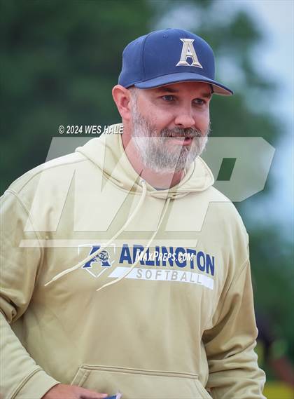 Thumbnail 1 in Memphis Central @ Arlington (4A Regional Semifinal) photogallery.