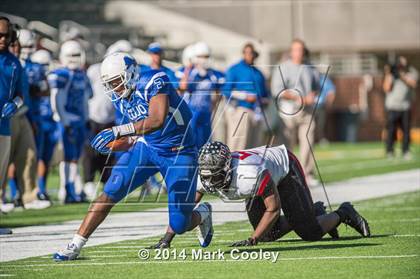 Thumbnail 1 in Rockwall-Heath vs. Tyler (UIL 5A Division 1 Region 2 Semifinal) photogallery.