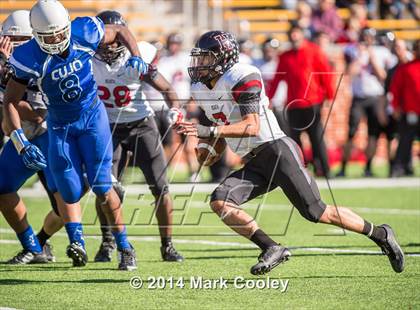 Thumbnail 1 in Rockwall-Heath vs. Tyler (UIL 5A Division 1 Region 2 Semifinal) photogallery.