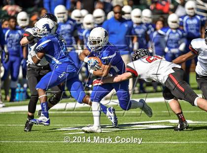 Thumbnail 1 in Rockwall-Heath vs. Tyler (UIL 5A Division 1 Region 2 Semifinal) photogallery.