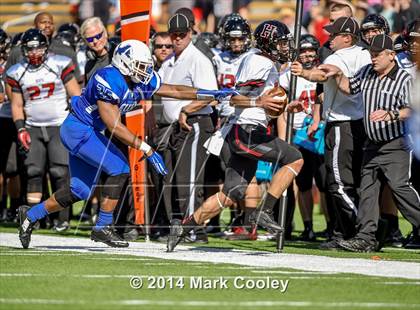 Thumbnail 1 in Rockwall-Heath vs. Tyler (UIL 5A Division 1 Region 2 Semifinal) photogallery.