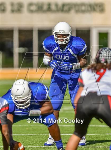 Thumbnail 1 in Rockwall-Heath vs. Tyler (UIL 5A Division 1 Region 2 Semifinal) photogallery.