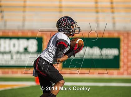 Thumbnail 1 in Rockwall-Heath vs. Tyler (UIL 5A Division 1 Region 2 Semifinal) photogallery.