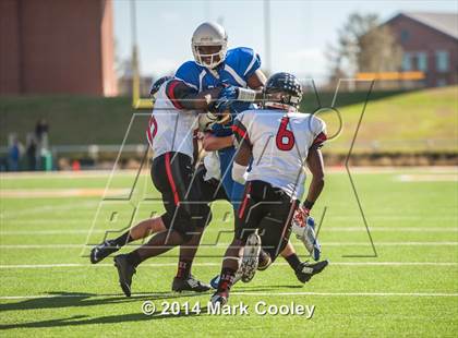 Thumbnail 3 in Rockwall-Heath vs. Tyler (UIL 5A Division 1 Region 2 Semifinal) photogallery.