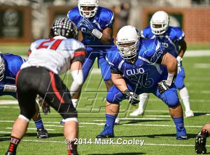 Thumbnail 3 in Rockwall-Heath vs. Tyler (UIL 5A Division 1 Region 2 Semifinal) photogallery.