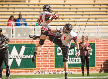 Thumbnail 1 in Rockwall-Heath vs. Tyler (UIL 5A Division 1 Region 2 Semifinal) photogallery.