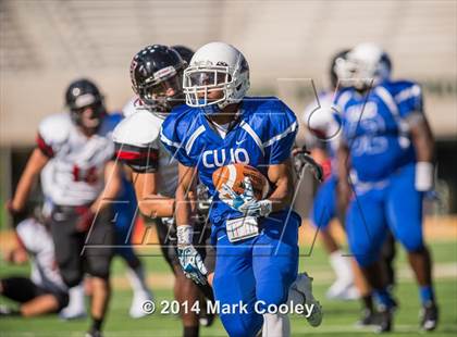 Thumbnail 3 in Rockwall-Heath vs. Tyler (UIL 5A Division 1 Region 2 Semifinal) photogallery.