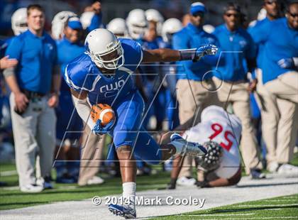 Thumbnail 3 in Rockwall-Heath vs. Tyler (UIL 5A Division 1 Region 2 Semifinal) photogallery.