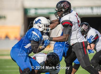 Thumbnail 2 in Rockwall-Heath vs. Tyler (UIL 5A Division 1 Region 2 Semifinal) photogallery.