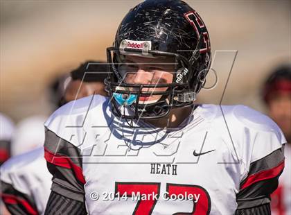 Thumbnail 1 in Rockwall-Heath vs. Tyler (UIL 5A Division 1 Region 2 Semifinal) photogallery.