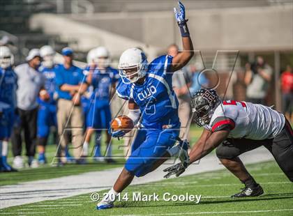 Thumbnail 2 in Rockwall-Heath vs. Tyler (UIL 5A Division 1 Region 2 Semifinal) photogallery.
