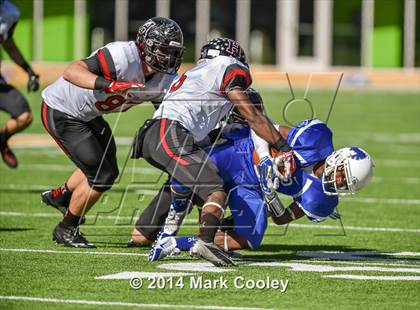 Thumbnail 3 in Rockwall-Heath vs. Tyler (UIL 5A Division 1 Region 2 Semifinal) photogallery.