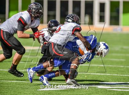Thumbnail 1 in Rockwall-Heath vs. Tyler (UIL 5A Division 1 Region 2 Semifinal) photogallery.
