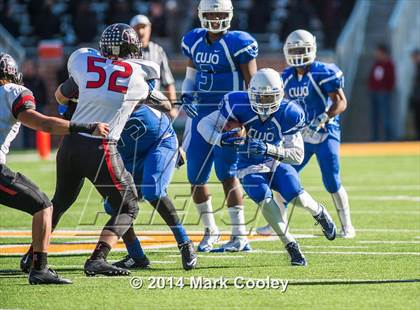 Thumbnail 1 in Rockwall-Heath vs. Tyler (UIL 5A Division 1 Region 2 Semifinal) photogallery.