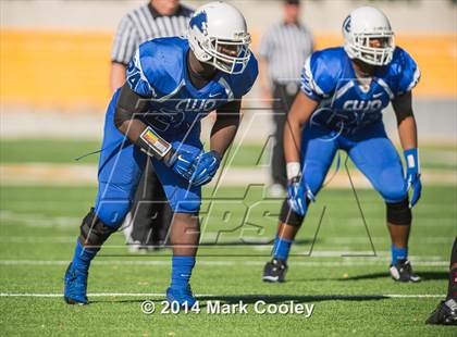 Thumbnail 3 in Rockwall-Heath vs. Tyler (UIL 5A Division 1 Region 2 Semifinal) photogallery.