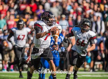 Thumbnail 1 in Rockwall-Heath vs. Tyler (UIL 5A Division 1 Region 2 Semifinal) photogallery.