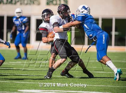 Thumbnail 1 in Rockwall-Heath vs. Tyler (UIL 5A Division 1 Region 2 Semifinal) photogallery.