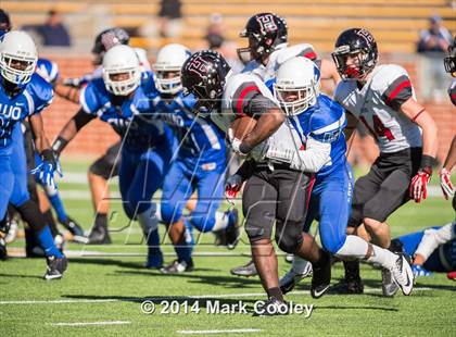 Thumbnail 1 in Rockwall-Heath vs. Tyler (UIL 5A Division 1 Region 2 Semifinal) photogallery.