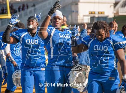 Thumbnail 1 in Rockwall-Heath vs. Tyler (UIL 5A Division 1 Region 2 Semifinal) photogallery.