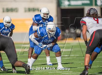 Thumbnail 2 in Rockwall-Heath vs. Tyler (UIL 5A Division 1 Region 2 Semifinal) photogallery.