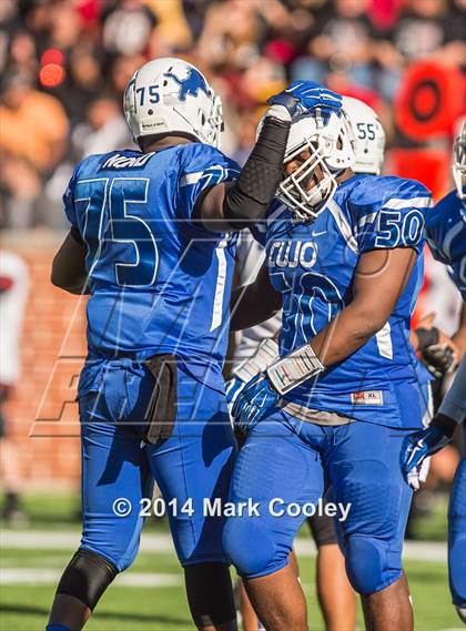 Thumbnail 2 in Rockwall-Heath vs. Tyler (UIL 5A Division 1 Region 2 Semifinal) photogallery.