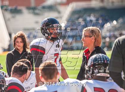Thumbnail 2 in Rockwall-Heath vs. Tyler (UIL 5A Division 1 Region 2 Semifinal) photogallery.
