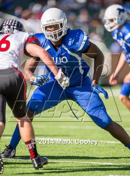 Thumbnail 3 in Rockwall-Heath vs. Tyler (UIL 5A Division 1 Region 2 Semifinal) photogallery.