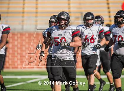 Thumbnail 2 in Rockwall-Heath vs. Tyler (UIL 5A Division 1 Region 2 Semifinal) photogallery.