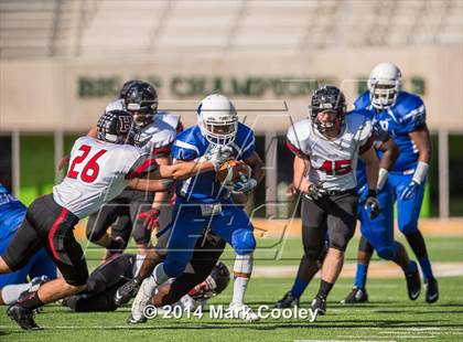 Thumbnail 2 in Rockwall-Heath vs. Tyler (UIL 5A Division 1 Region 2 Semifinal) photogallery.