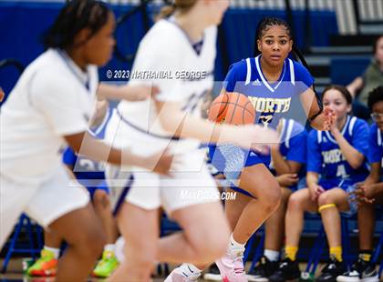 Thumbnail 2 in Omaha North vs. Bellevue East (Metro Tournament) photogallery.