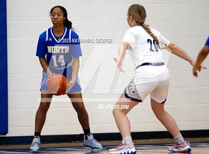 Thumbnail 3 in Omaha North vs. Bellevue East (Metro Tournament) photogallery.