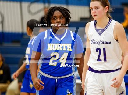 Thumbnail 1 in Omaha North vs. Bellevue East (Metro Tournament) photogallery.