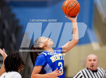 Thumbnail 2 in Omaha North vs. Bellevue East (Metro Tournament) photogallery.