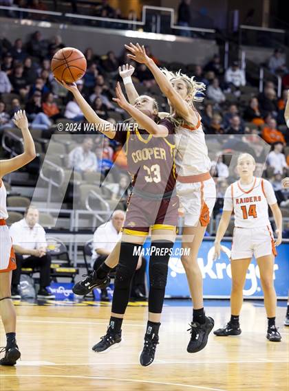 Thumbnail 1 in Cooper vs Ryle (2024 9th Region Girls Basketball Tournament) photogallery.