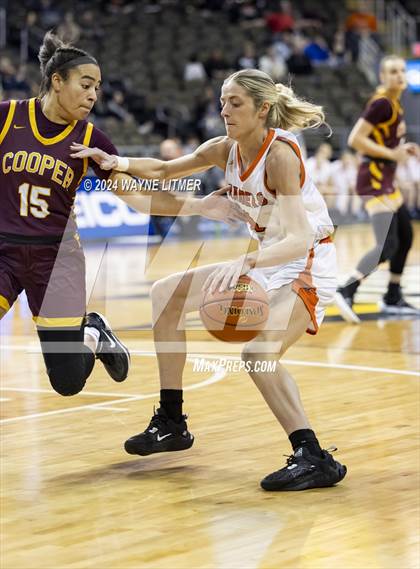 Thumbnail 3 in Cooper vs Ryle (2024 9th Region Girls Basketball Tournament) photogallery.